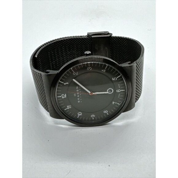 Skagen SKW6057 Men\'s Gray Stainless Steel Mesh Analog Dial Quartz Watch AEA165 main image 3